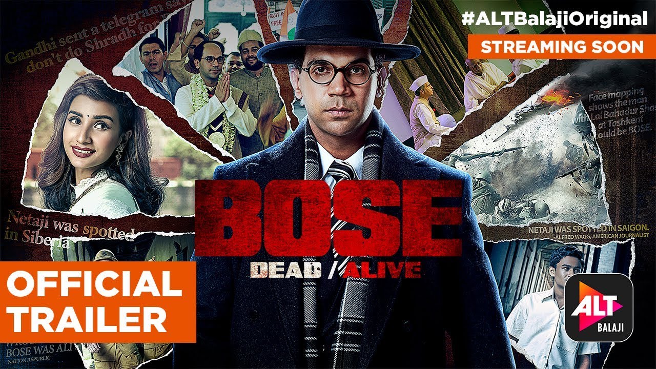 Alt Balaji Platform New Web Series “Bose- Dead/Alive”: Plot, Wiki, Star